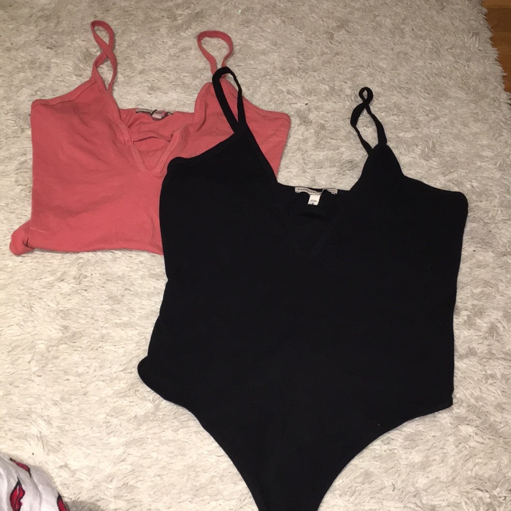 Pink bodysuit